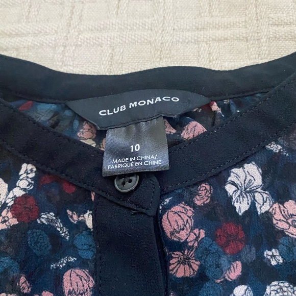 Club Monaco pleated floral dress. - Picture 12 of 12